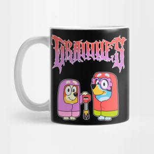 Bluey Grannies - Death Metal Mug